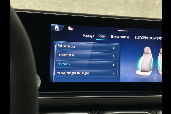 Mercedes-Benz GLE Coupé AMG 53 Full-Option | Carbon | Leder-Exclusief | Massage | Soft-Close | Stoelventilatie | 360 Camera | Panorama | ACC | Treeplanken Verlicht | Stoelverwarming V+A | Head-Up | Burmester | Trekhaak | Luchtvering | AMG Drive-Unit | Alcantara-Carbon Stuur | 4-Zone Clima | Rode Gordels | Berker Clima | 22 inch | Stuurwielverwarming |
