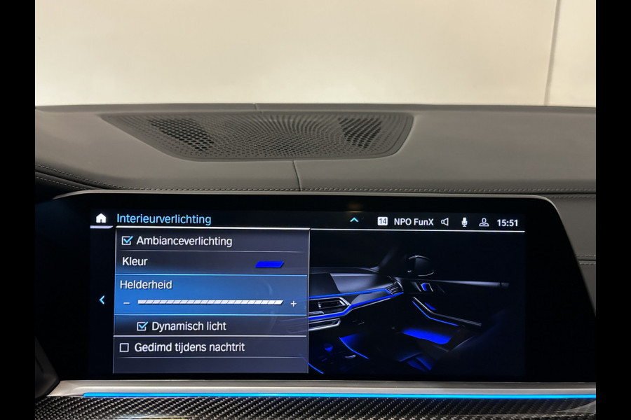 BMW X5 45e | M Sportseats | Frozen Black | Carbon | 360 Camera | Skylounce | ACC | Stoel Massage & Ventilatie | Indiv. Leder | Laser-LE Softclose | Achterasbesturing | Glasapplicatie | Displaykey | Stuur en achterbank verwarming | TH | 4-Zone | Isolatieglas | 22" | Bovag garantie.