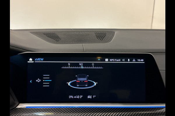 BMW X5 45e | M Sportseats | Frozen Black | Carbon | 360 Camera | Skylounce | ACC | Stoel Massage & Ventilatie | Indiv. Leder | Laser-LE Softclose | Achterasbesturing | Glasapplicatie | Displaykey | Stuur en achterbank verwarming | TH | 4-Zone | Isolatieglas | 22" | Bovag garantie.