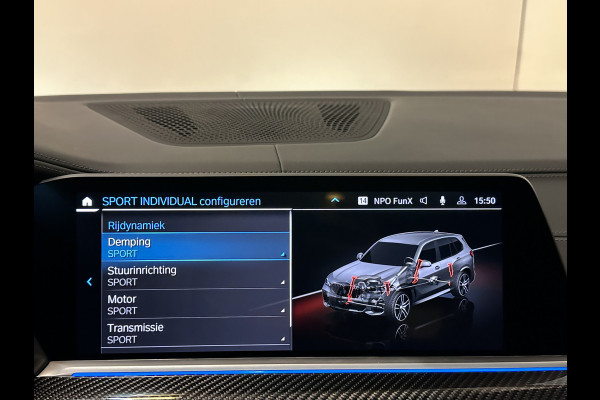 BMW X5 45e | M Sportseats | Frozen Black | Carbon | 360 Camera | Skylounce | ACC | Stoel Massage & Ventilatie | Indiv. Leder | Laser-LE Softclose | Achterasbesturing | Glasapplicatie | Displaykey | Stuur en achterbank verwarming | TH | 4-Zone | Isolatieglas | 22" | Bovag garantie.