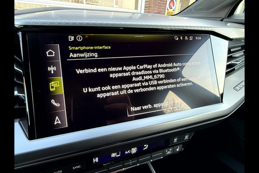 Audi Q4 e-tron 35 Advanced edition SOH 92%, Camera, Sonos Audio, Stoelverwarming, Adap. Cruise