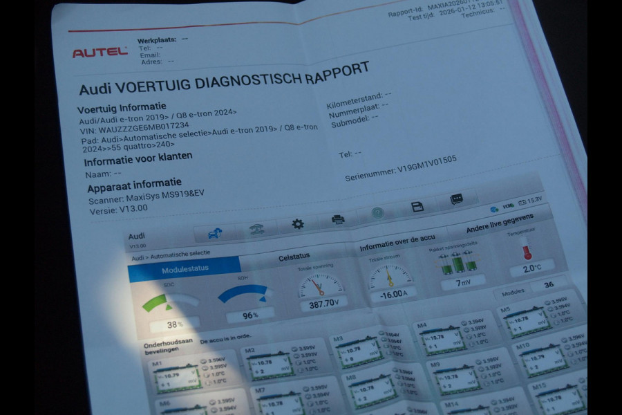 Audi e-tron 55 quattro Business edition Plus 95 kWh | SOH 96% | Panoramadak | Camera | Apple Carplay | Cruise Control |