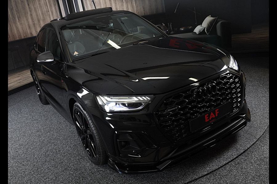 Audi Q5 Sportback 55 TFSI e Quattro SQ5 Look / FACELIFT / Carbon / Digital Cockpit / Dode Hoek / Lane Assist / Open Pano / 21 Inch