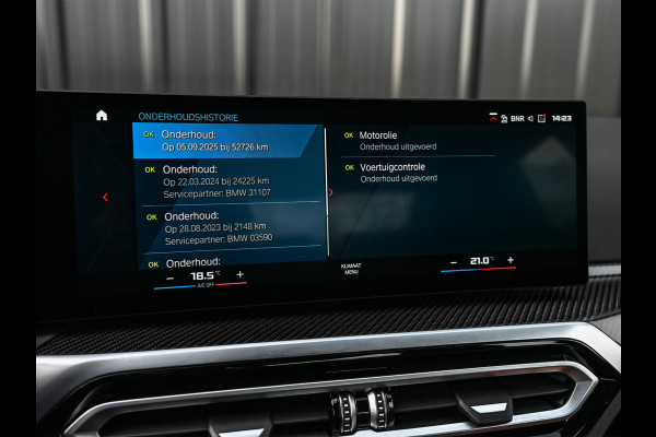 BMW 3 Serie M3 xDrive Competition · NL Auto · Harman Kardon · Memory seats · Carbon interieur delen · Ambiance sfeer verlichting