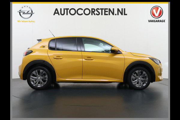 Peugeot e-208 EV Allure Première 50kWh SOH 89% Navi Ecc Stoelverwarming 360°Camera Apple Carplay Android Auto Cruise Control Pdc Led Lmv 16" Privacy Glas DAB+ Keyless Rijstrooksensor 1e Eigenaar Origineel Nederlandse Auto Dealeronderhouden
