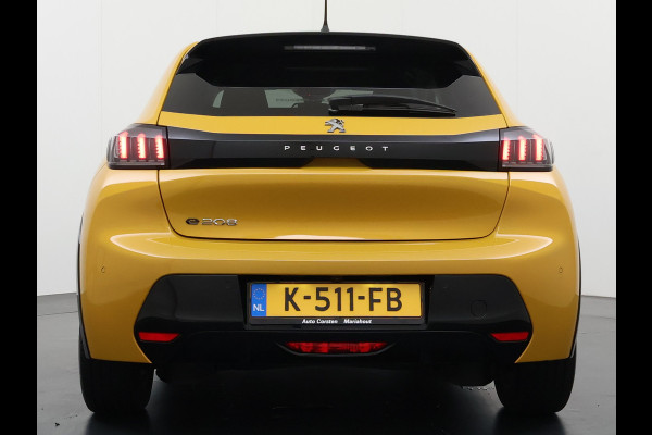 Peugeot e-208 EV Allure Première 50kWh SOH 89% Navi Ecc Stoelverwarming 360°Camera Apple Carplay Android Auto Cruise Control Pdc Led Lmv 16" Privacy Glas DAB+ Keyless Rijstrooksensor 1e Eigenaar Origineel Nederlandse Auto Dealeronderhouden