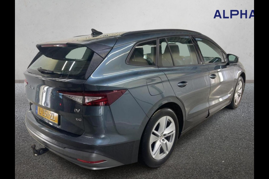 Škoda ENYAQ iV 60 Airco ECC Navi Wireless Carplay Sportpack Adaptive Cruise Control Trekhaak PDC Full LED 19" Velgen Ambient light