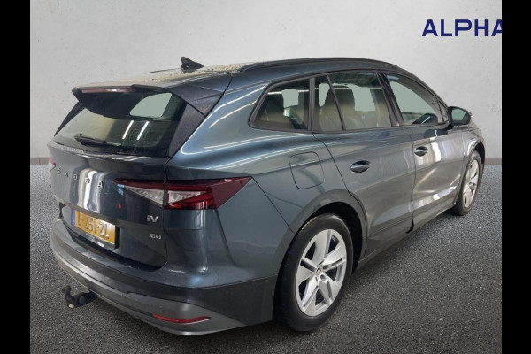 Škoda ENYAQ iV 60 Airco ECC Navi Wireless Carplay Sportpack Adaptive Cruise Control Trekhaak PDC Full LED 19" Velgen Ambient light