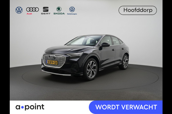 Audi Q4 Sportback e-tron 40 Advanced edition 77 kWh 204 pk | Navigatie | Parkeersensoren achter | Matrix LED koplampen | Stoelverwarming |
