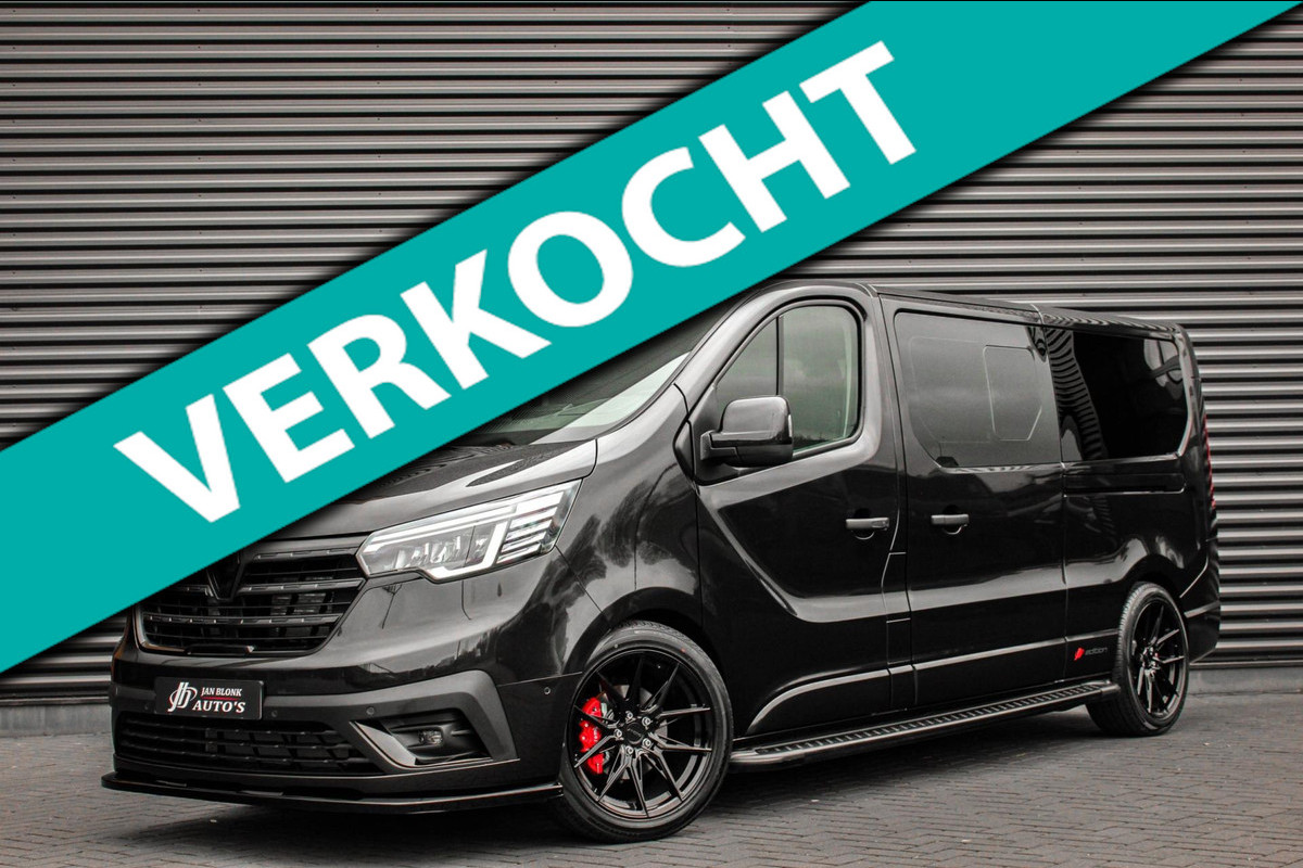 Renault Trafic L2H1 170PK DUBBEL CABINE LUXE / NAVIGATIE / CLIMATECONTROL / VERLAAGD / DIGITAAL SCHERM / CAMERA / JB- EDITION FULL