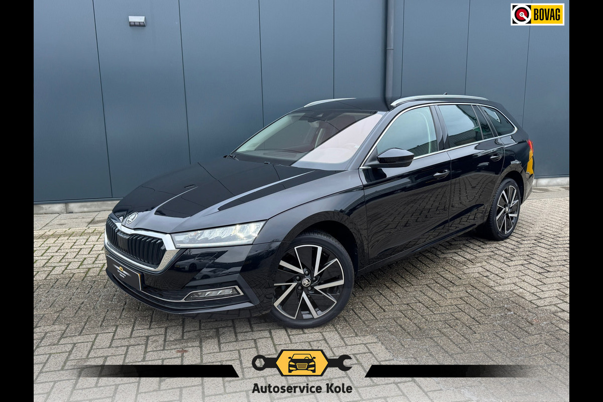 Škoda Octavia Combi 1.5 e-TSI Automaat * Leder * Side Assist * Stoelverwarming * Virtual Cockpit *