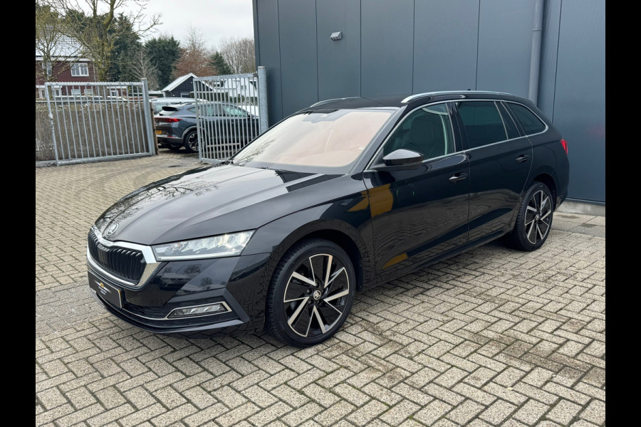 Škoda Octavia Combi 1.5 e-TSI Automaat * Leder * Side Assist * Stoelverwarming * Virtual Cockpit *