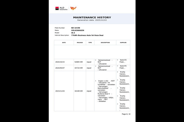 Volkswagen ID.4 Business 77 kWh|93% SOH|GROTE ACCU|ACC|CAMERA|CARPLAY/ANDROID|STOELVERWARMING|NAVIGATIE|ORG.NL|NAP|1e EIG|INCL.BTW
