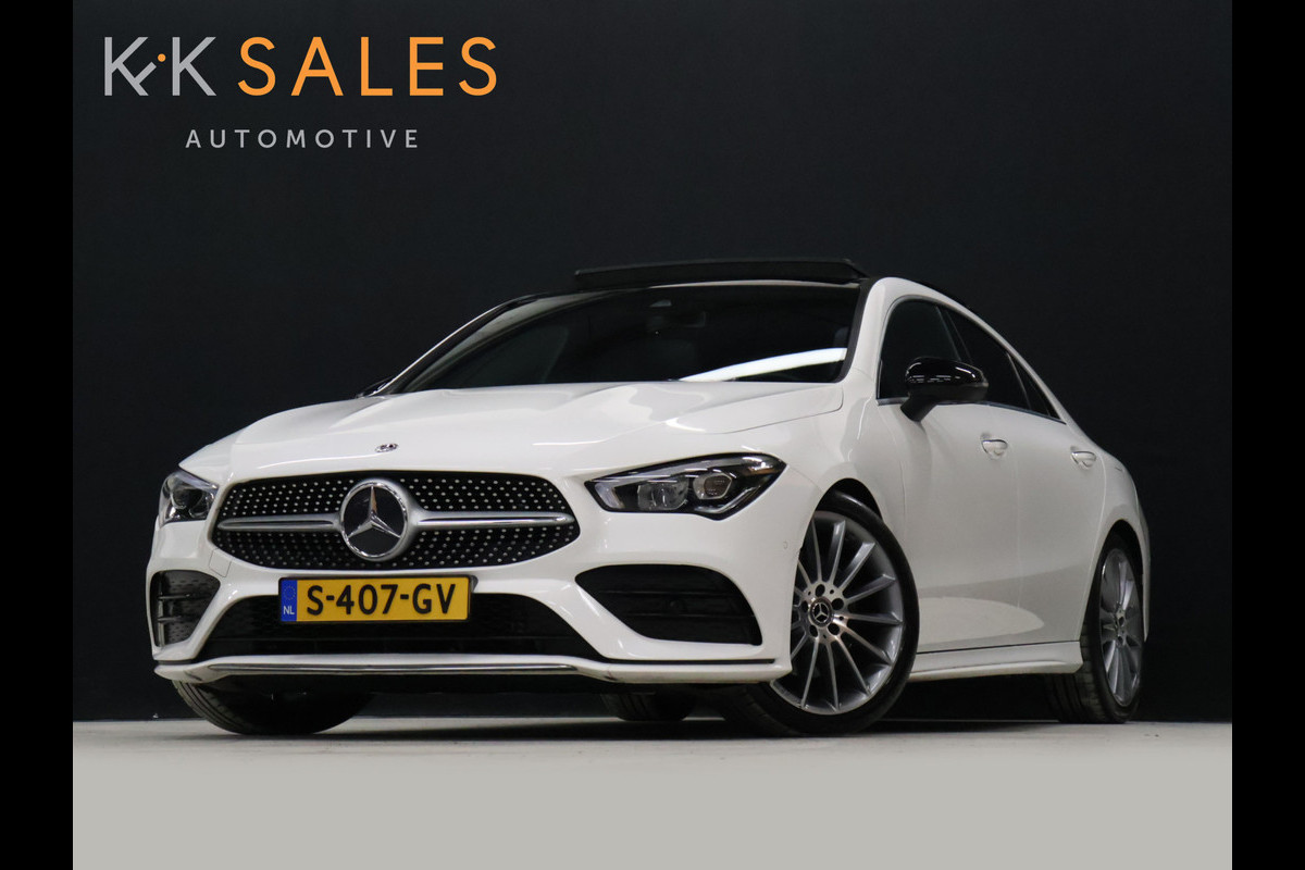 Mercedes-Benz CLA-Klasse 200 Premium Plus [SCHUIFKANTELDAK, BURMESTER SOUND, APPLE CARPLAY, ANDROID, SFEERVERLICHTING, CAMERA, STOELVERWARMING, LEDVERLICHTING, CRUISE, CLIMATE, NIEUWSTAAT]