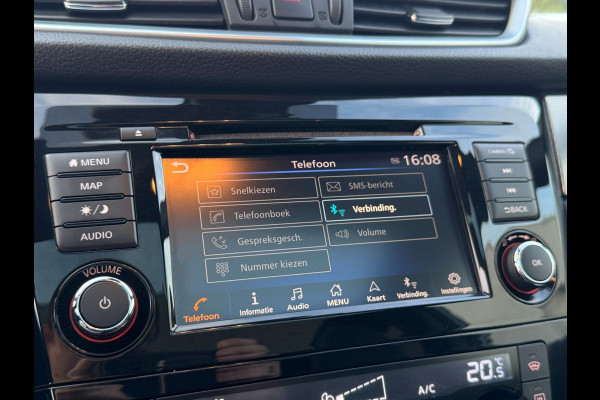 Nissan QASHQAI 1.3 DIG-T Tekna + 360 CAMERA / CARPLAY / LEDER / STOELVERW. / ECC / PDC / VOORRUIT VERW. / LED / ELEKTR VERST STOEL