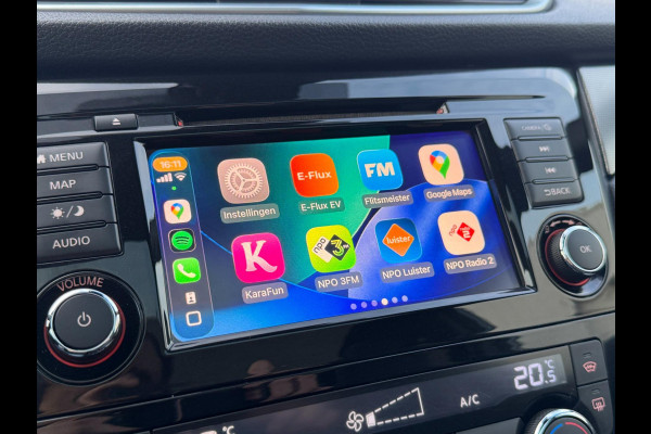 Nissan QASHQAI 1.3 DIG-T Tekna + 360 CAMERA / CARPLAY / LEDER / STOELVERW. / ECC / PDC / VOORRUIT VERW. / LED / ELEKTR VERST STOEL