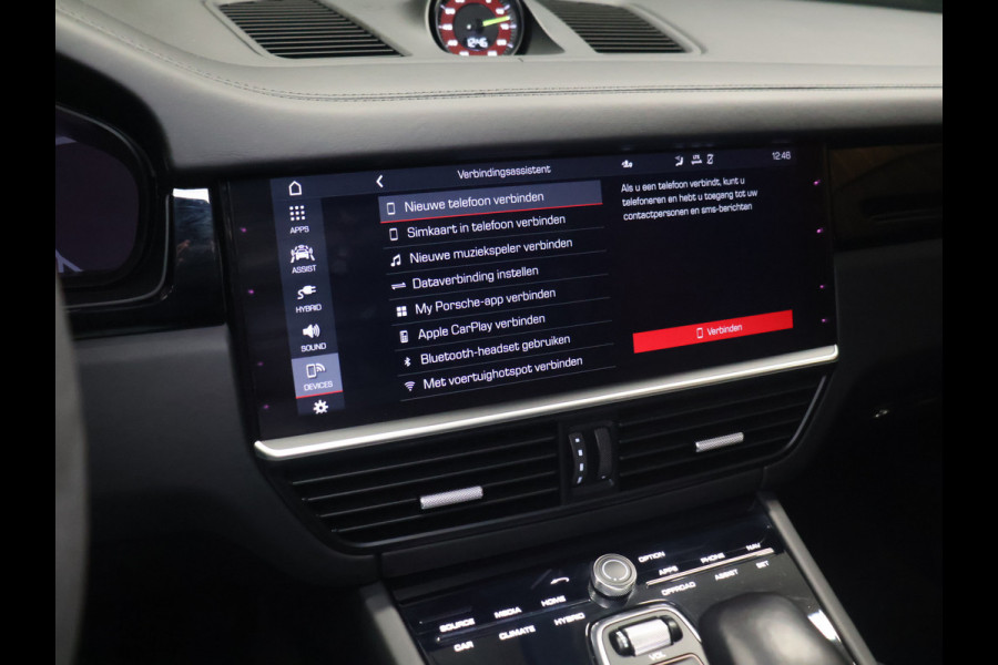 Porsche Cayenne 3.0 E-Hybrid [SPORT CHRONO, SPORT DESIGN, LED MATRIX PDLS PLUS, LUCHTVERING, SCHUIFKANTELDAK, TREKHAAK INKLAPBAAR, MEMORY SEATS, BOSE SOUND, STOELVERKOELING, HEAD-UP, APPLE CARPLAY, ANDROID, 360 CAMERA, A