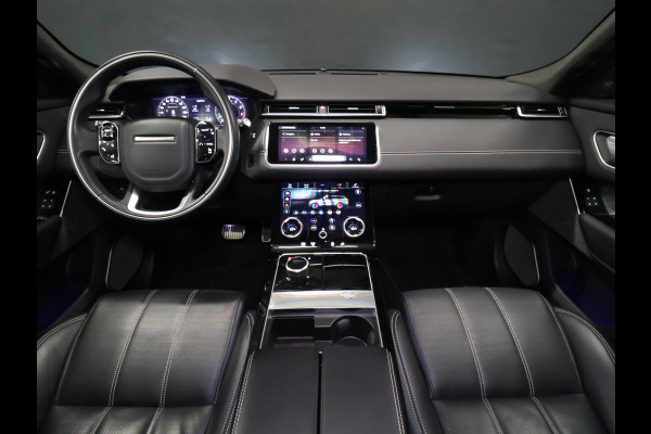 Land Rover Range Rover Velar 2.0 I4 Turbo AWD R-Dynamic HSE [LUCHTVERING, SCHUIFKANTELDAK, TREKHAAK INKLAPBAAR, MEMORY SEATS, MERIDIAN SOUND, APPLE CARPLAY, ANDROID, STOELMASSAGE, 360 CAMERA, COMFORTSTOELEN, STOELVERKOELING, STOELVERWARMING, CRUISE, C