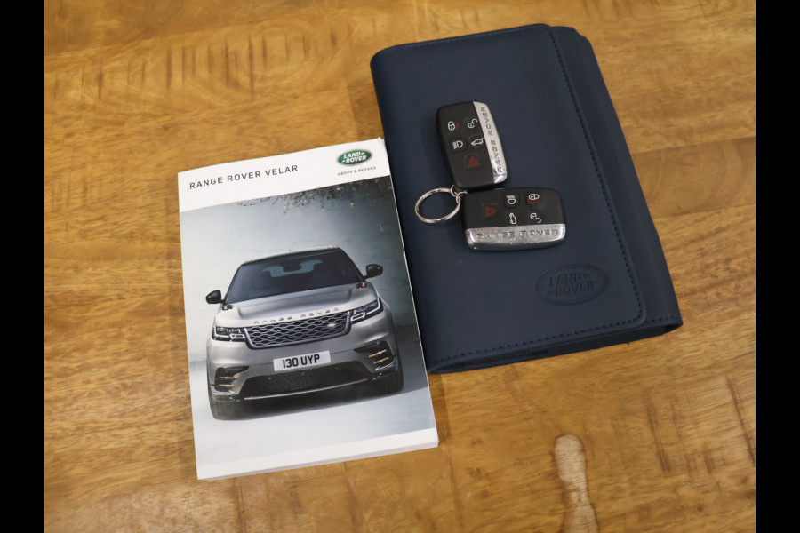 Land Rover Range Rover Velar 2.0 I4 Turbo AWD R-Dynamic HSE [LUCHTVERING, SCHUIFKANTELDAK, TREKHAAK INKLAPBAAR, MEMORY SEATS, MERIDIAN SOUND, APPLE CARPLAY, ANDROID, STOELMASSAGE, 360 CAMERA, COMFORTSTOELEN, STOELVERKOELING, STOELVERWARMING, CRUISE, C