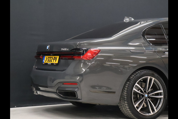 BMW 7 Serie 745e High Executive M Sport *WEEKAANBIEDING* [SCHUIFKANTELDAK, HARMAN/KARDON, APPLE CARPLAY, ANDROID, ELEKTRISCH VERSTELBARE STOELEN V+A, STOELMASSAGE V+A, LUCHTVERING, 360 CAMERA, HEAD-UP, STUURVERWARMING, STOELVERWARM