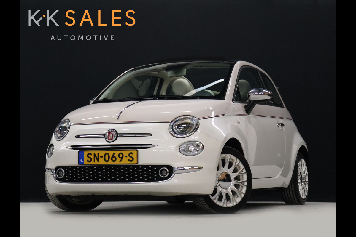 Fiat 500C 0.9 TwinAir Turbo Forever Young [60 JAAR EDITIE, VIRTUAL COCKPIT, PDC ACHTER, CRUISE CONTROL, BLUETOOTH TELEFOON, AUTOMATISCHE AIRCO, NAVIGATIE, NIEUWSTAAT]