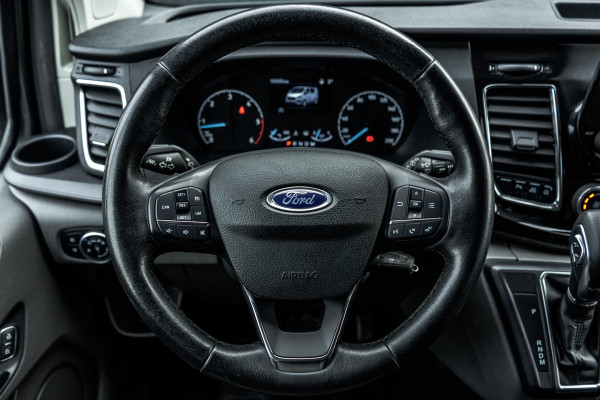 Ford Transit Custom 2.0 TDCI L2H1 Limited DC | 170 PK | 5-Zits | Automaat | CarPlay | Navi | Camera | Zijschuifdeur R + L | LED | Cruise