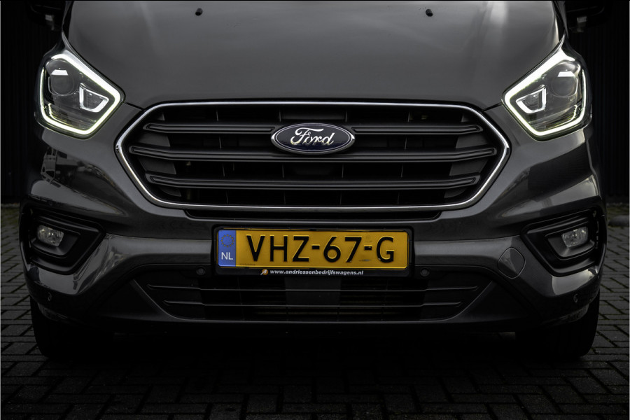 Ford Transit Custom 2.0 TDCI L2H1 Limited DC | 170 PK | 5-Zits | Automaat | CarPlay | Navi | Camera | Zijschuifdeur R + L | LED | Cruise