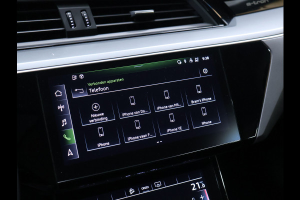 Audi e-tron 55 quattro edition 95 kWh Sport [LUCHTVERING, BLUETOOTH TELEFOON, PDC V+A, CRUISE CONTROL, CLIMATE CONTROL, LANE ASSIST, ELEKTRISCHE ACHTERKLEP, LED KOPLAMPEN, NIEUWSTAAT]