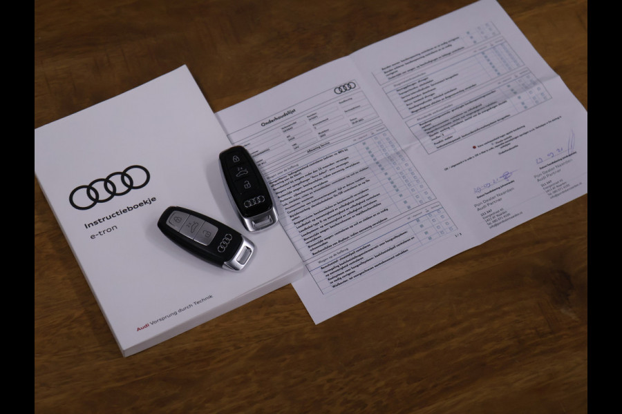Audi e-tron 55 quattro Advanced edition 95 kWh [MEMORY SEATS, LUCHTVERING, APPLE CARPLAY, ANDROID AUTO, PDC V+A, CRUISE CONTROL, CLIMATE, ELEKTRISCHE ACHTERKLEP, FLIPPERS, NIEUWSTAAT]