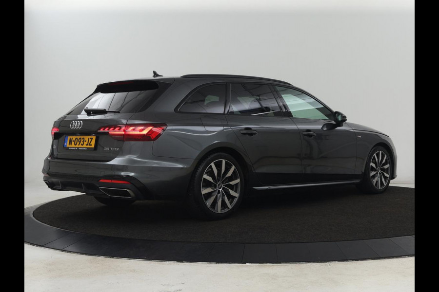 Audi A4 35 TFSI S edition Competition | Panoramadak | Stoelverwarming | Virtual Cockpit | Carplay | Half leder | Navigatie | Sportstoelen | Full LED | DAB | Climate control | Cruise control | S Line