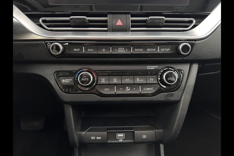 Kia e-Niro DynamicPlusLine 64 kWh [ 3-Fase ] {SOH-100%} (INCL-BTW) Aut.*PANO | LEATHER-FABRIC | FULL-LED | NAVI-FULLMAP | DAB+ | ADAPTIVE-CRUISE | CAMERA | HEATED-COMFORTSEATS | KEYLESS | DIGI-COCKPIT | SHIFT-PADDLES | CARPLAY | LANE-ASSIST | ...