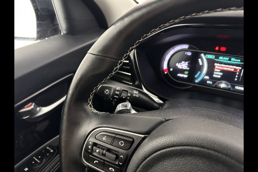 Kia e-Niro DynamicPlusLine 64 kWh [ 3-Fase ] {SOH-100%} (INCL-BTW) Aut.*PANO | LEATHER-FABRIC | FULL-LED | NAVI-FULLMAP | DAB+ | ADAPTIVE-CRUISE | CAMERA | HEATED-COMFORTSEATS | KEYLESS | DIGI-COCKPIT | SHIFT-PADDLES | CARPLAY | LANE-ASSIST | ...