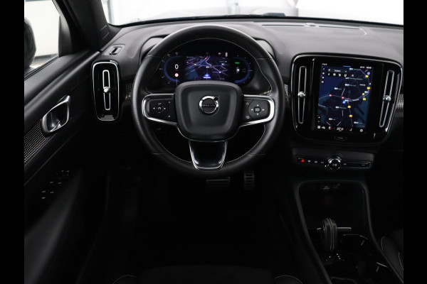 Volvo XC40 Recharge P8 AWD R Design | Stoel & stuurverwarming | Harman/Kardon | Adaptive cruise | Carplay | Navigatie | Keyless | Leder/Alcantara | Parkeerhulp | Full LED