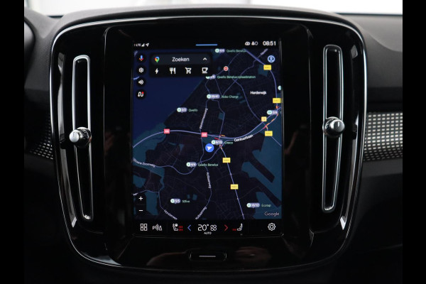 Volvo XC40 Recharge P8 AWD R Design | Stoel & stuurverwarming | Harman/Kardon | Adaptive cruise | Carplay | Navigatie | Keyless | Leder/Alcantara | Parkeerhulp | Full LED