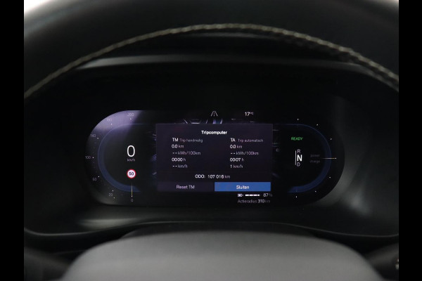 Volvo XC40 Recharge P8 AWD R Design | Stoel & stuurverwarming | Harman/Kardon | Adaptive cruise | Carplay | Navigatie | Keyless | Leder/Alcantara | Parkeerhulp | Full LED