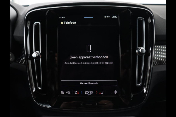 Volvo XC40 Recharge P8 AWD R Design | Stoel & stuurverwarming | Harman/Kardon | Adaptive cruise | Carplay | Navigatie | Keyless | Leder/Alcantara | Parkeerhulp | Full LED