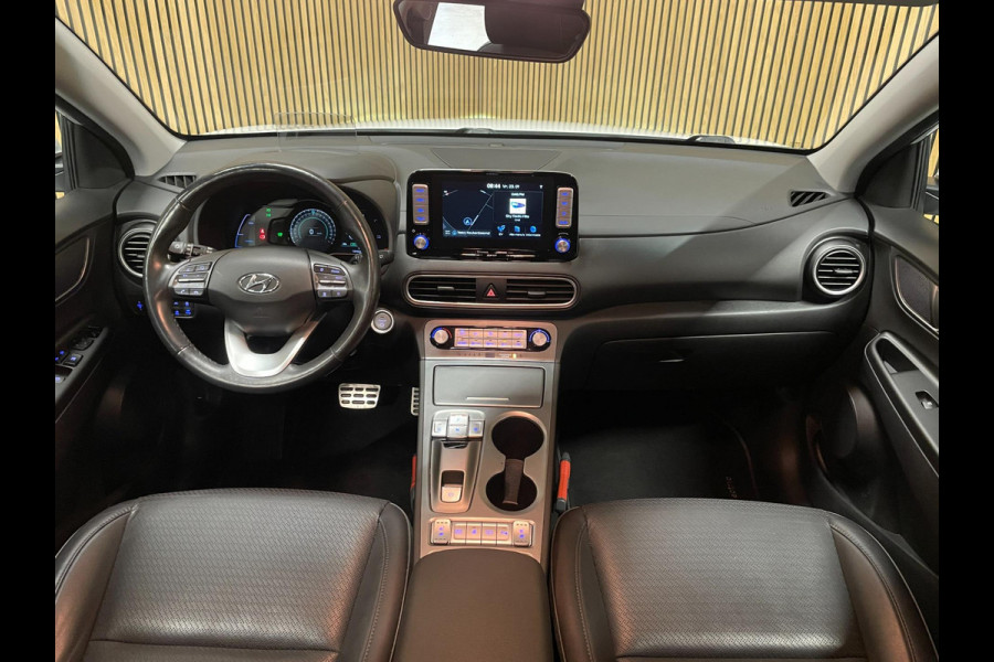 Hyundai Kona EV Premium 64 kWh|GROTE ACCU|100% SOH|HEAD-UP|KRELL|LEDER|ACC|STUURVERW|STOELVERW+VENT.|CAMERA|CARPLAY|ORG.NL|NAP|