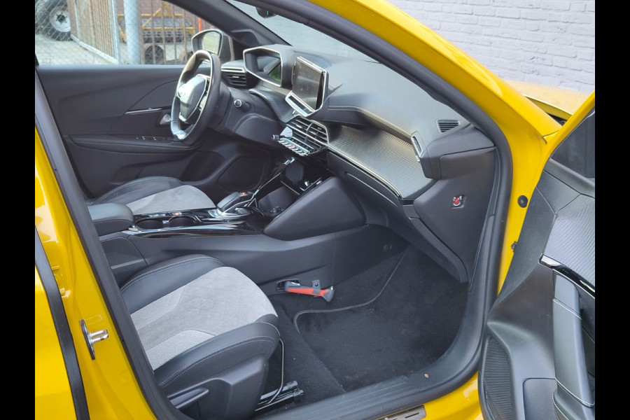 Peugeot e-208 EV GT 350 50kWh **Onboard charger defect** Navi Ecc 360°Camera Panoramadak Apple Carplay Android Auto Adap.Cruise Stoelverwarming Privacy Glas DAB+ Bluetooth Keyless Dodehoekdetectie 1e Eigenaar Origineel Nederlandse Auto Dealeronderhouden
