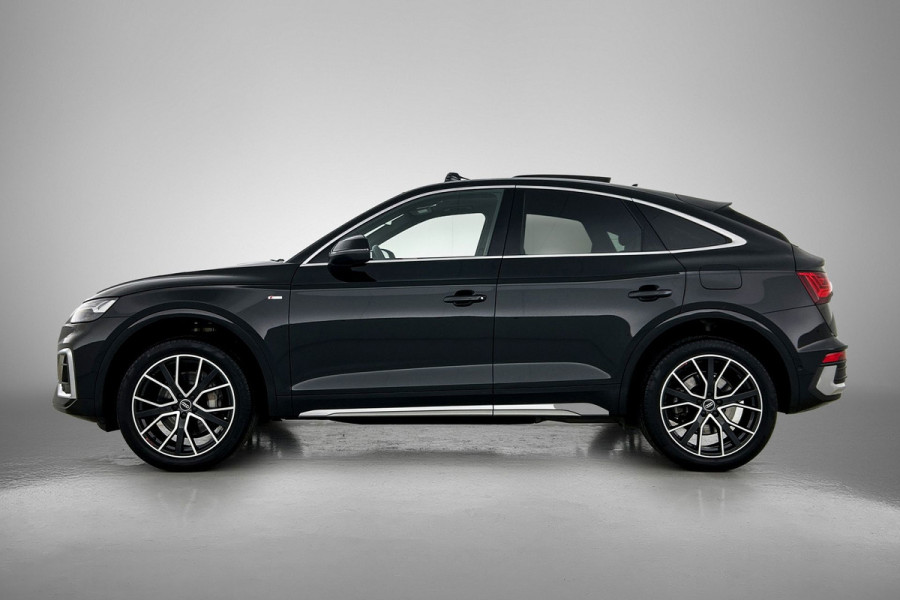 Audi Q5 Sportback 50 TFSI e S edition (Perfect OnderH, 2e Eig, Panorama, Trekhaak, StoelV, Carplay, Etc)