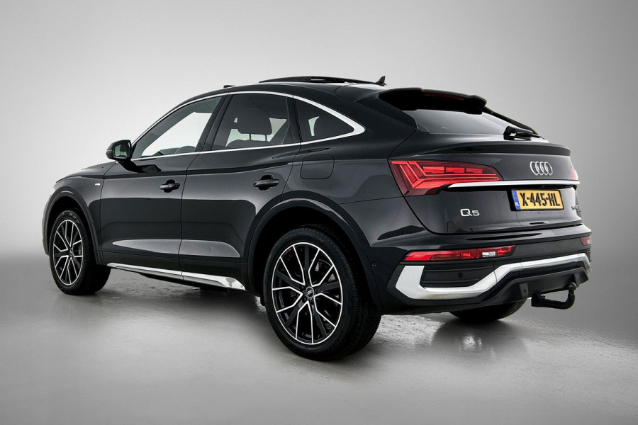 Audi Q5 Sportback 50 TFSI e S edition (Perfect OnderH, 2e Eig, Panorama, Trekhaak, StoelV, Carplay, Etc)