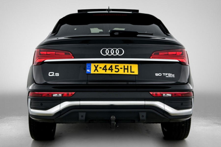 Audi Q5 Sportback 50 TFSI e S edition (Perfect OnderH, 2e Eig, Panorama, Trekhaak, StoelV, Carplay, Etc)