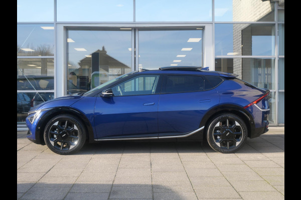 Kia Ev6 Plus Advanced 84 kWh | SNEL LEVERBAAR | Schuifkantel dak | Stoel en stuurverwarming | Dode hoek assistentie |