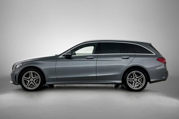 Mercedes-Benz C-Klasse Estate 200 AMG-Line ( Dealer onderH, Burmester Audio, SfeerV, 360 Camera, Carplay, Stoelv, Climate Con,Etc)