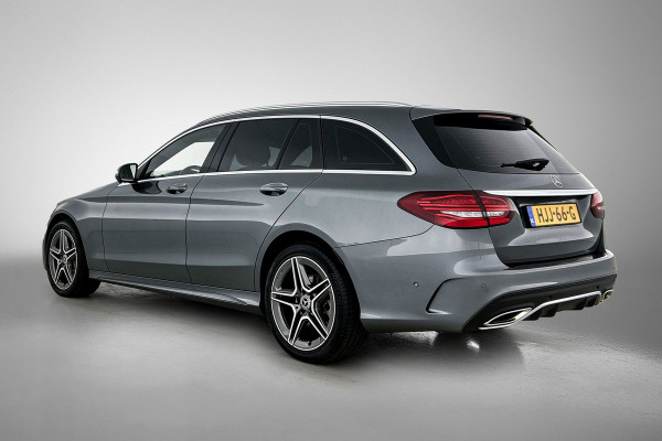 Mercedes-Benz C-Klasse Estate 200 AMG-Line ( Dealer onderH, Burmester Audio, SfeerV, 360 Camera, Carplay, Stoelv, Climate Con,Etc)