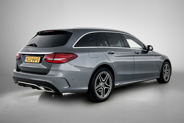 Mercedes-Benz C-Klasse Estate 200 AMG-Line ( Dealer onderH, Burmester Audio, SfeerV, 360 Camera, Carplay, Stoelv, Climate Con,Etc)