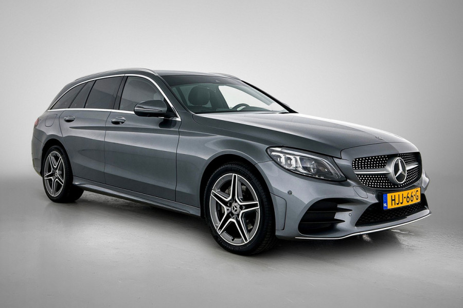 Mercedes-Benz C-Klasse Estate 200 AMG-Line ( Dealer onderH, Burmester Audio, SfeerV, 360 Camera, Carplay, Stoelv, Climate Con,Etc)