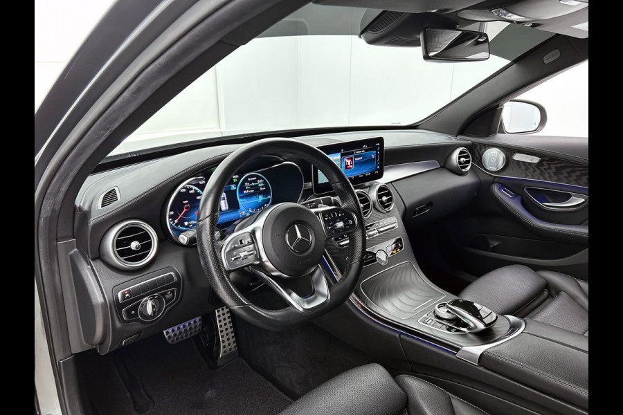 Mercedes-Benz C-Klasse Estate 200 AMG-Line ( Dealer onderH, Burmester Audio, SfeerV, 360 Camera, Carplay, Stoelv, Climate Con,Etc)