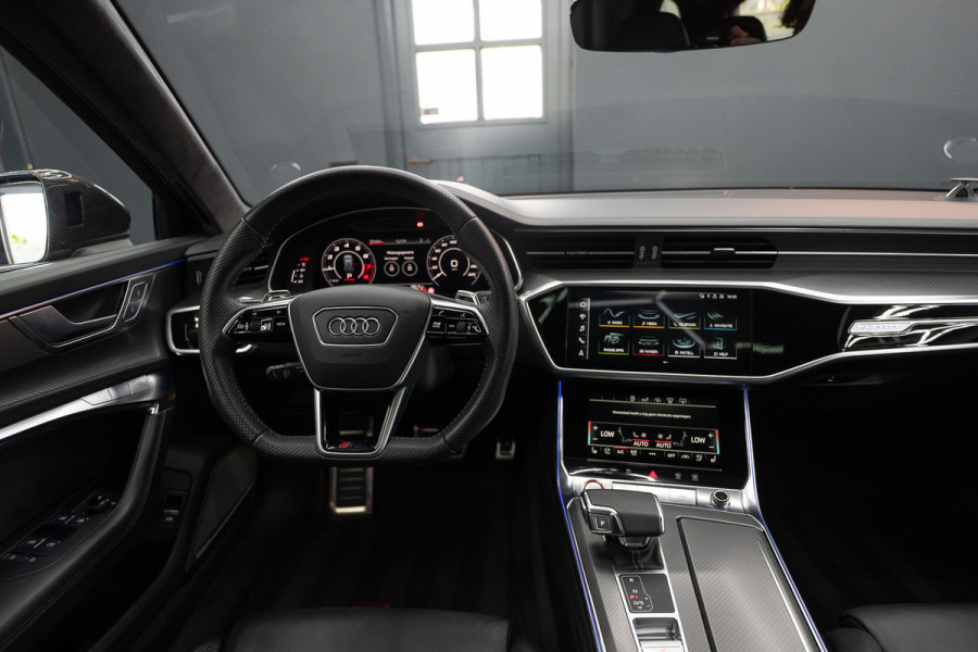 Audi A6 Avant RS 6 TFSI quattro / B&O 3d./ Milltek / Keramisch / Pano / Carbon / Softcl. / 360 cam / Alarm kl5 - Full option