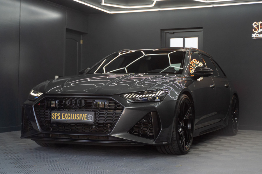 Audi A6 Avant RS 6 TFSI quattro / B&O 3d./ Milltek / Keramisch / Pano / Carbon / Softcl. / 360 cam / Alarm kl5 - Full option