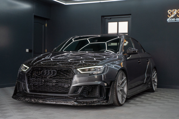 Audi A3 Limousine 2.5 TFSI RS 3 quattro Widebody / TTE700 / Full PPF / B&O / Pano / IPE Titanium uitlaat / VC / Custom RS3 VOL Stage 3